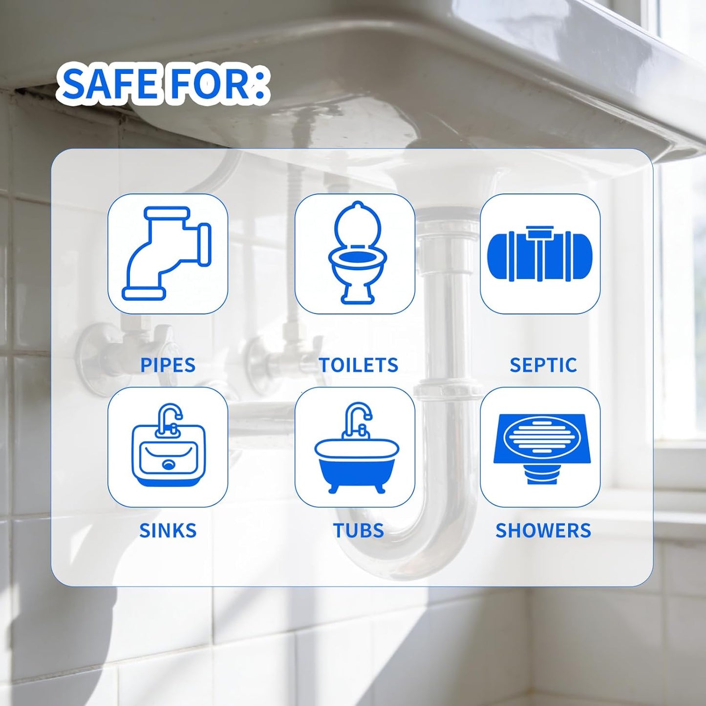 Instant Sink & drain Cleaner Powder